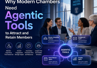 Illustration of Why Modern Chambers Need Agentic Tools to Attract and Retain Members